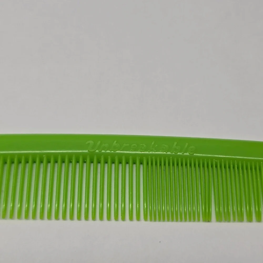Unbreakable Lime Green Pocket Comb Unisex 7